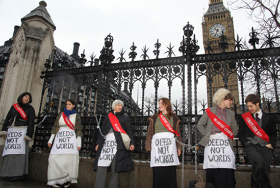 Chained to parliament